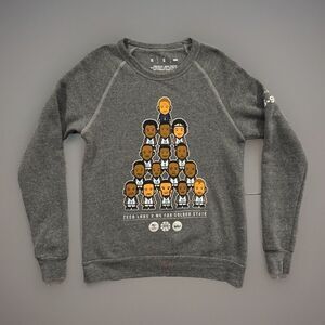 Golden State Warriors x Zeeb Labs Sweatshirt Sz S 2015-2016 Championship 73-9